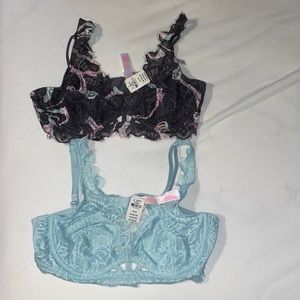 2 NWT Pink by Victoria Secret Bras/Bralettes